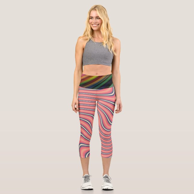 AuriFlex – Comfort Fit High-Waisted Capris (Vorderseite)
