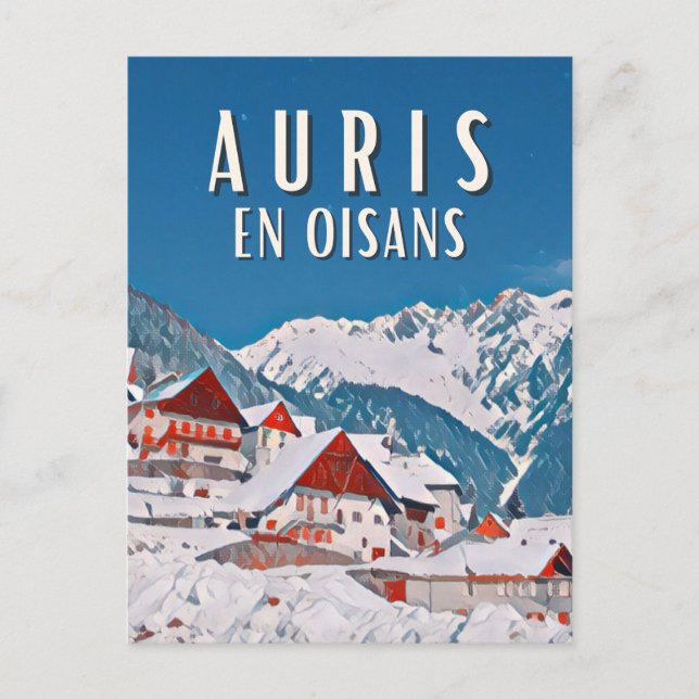 Auris (Vogel) Postkarte (Vorderseite)
