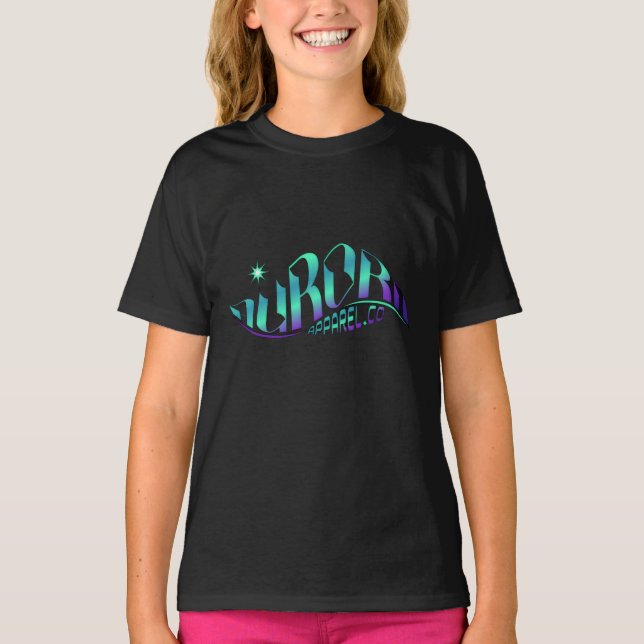 Aurora Apparel Co-Logo | Trendy Women tee (Vorderseite)