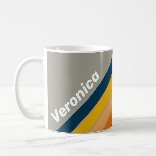 Aurora-Arcade mit Namensstreifen Kaffeetasse (Links)