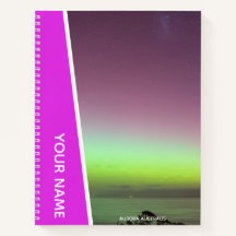 Aurora Australis Southern Lights Australien Pink