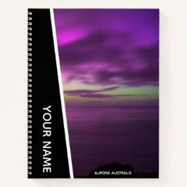 Aurora Australis - Südliche Lichter Australien Sch Notizbuch