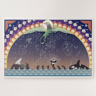 Aurora Bearialis Riesenpuzzle