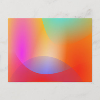 Aurora bei Sonnenuntergang Postkarte