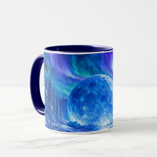Aurora Blue Moon Tasse