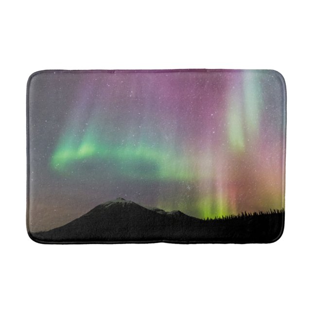 Aurora Borealis | Alaska Brooks Range, Alaska Badematte (Vorderseite)