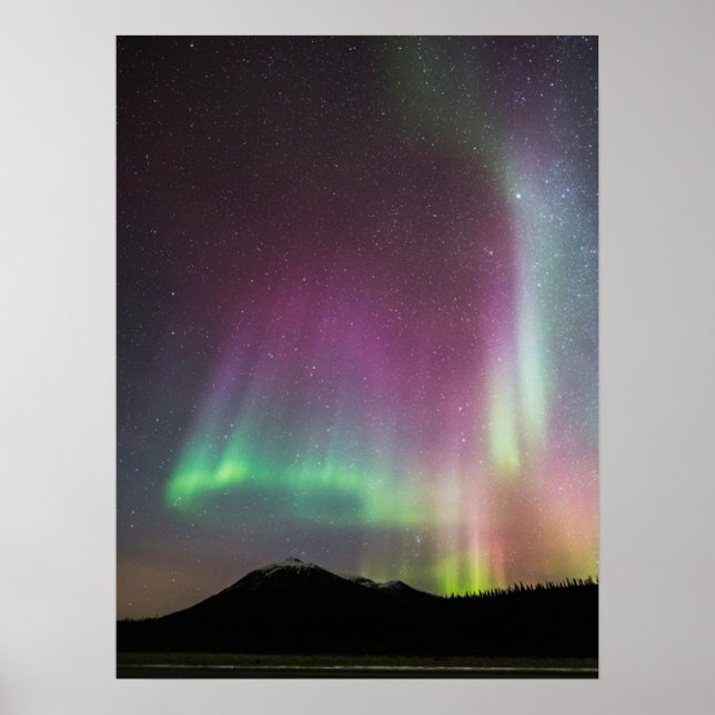 Aurora Borealis | Alaska Brooks Range, Alaska Poster (Vorne)