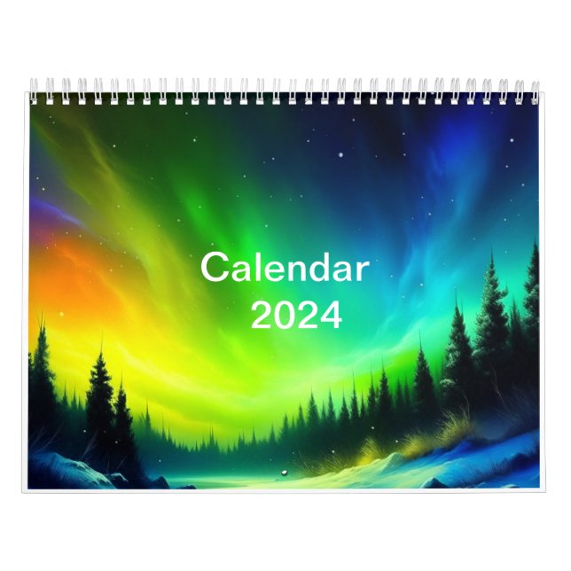 Aurora Borealis Calendar Kalender (Titelbild)