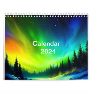 Aurora Borealis Calendar Kalender