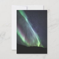 Aurora Borealis Milchstraßengalaxie