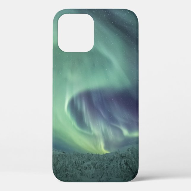 Aurora Borealis Nature Foto Case-Mate iPhone Hülle (Rückseite)