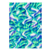 Aurora Borealis Nordlicht Abstractes Muster