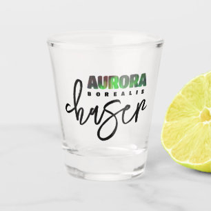 Aurora Borealis (Northern Lights) Chaser Schnapsglas