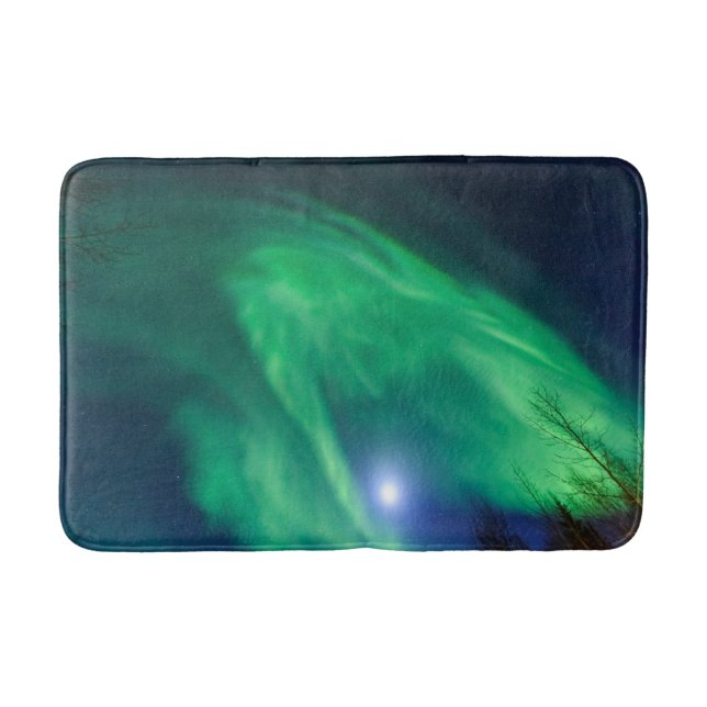 Aurora Borealis Northern Lights | Fairbanks Badematte (Vorderseite)