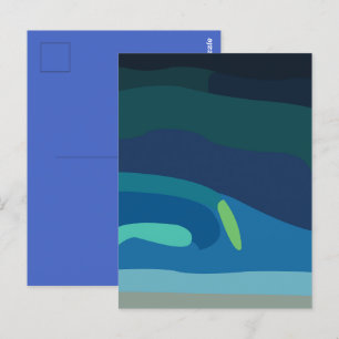 Aurora Borealis Northern Lights Postkarte