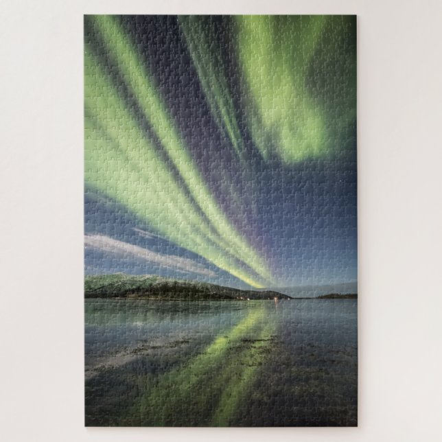 Aurora Borealis Norwegen (Vertikal)