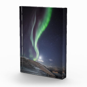 Aurora Borealis Norwegen Fotoblock