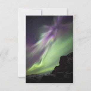Aurora Borealis Norwegen Karte