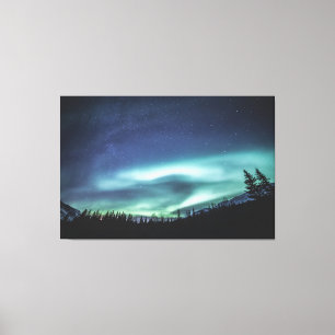 Aurora Borealis Norwegen Leinwanddruck
