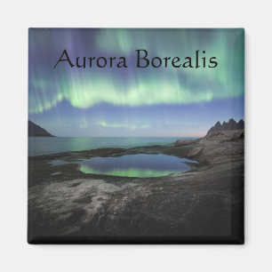 Aurora Borealis Norwegen Magnet