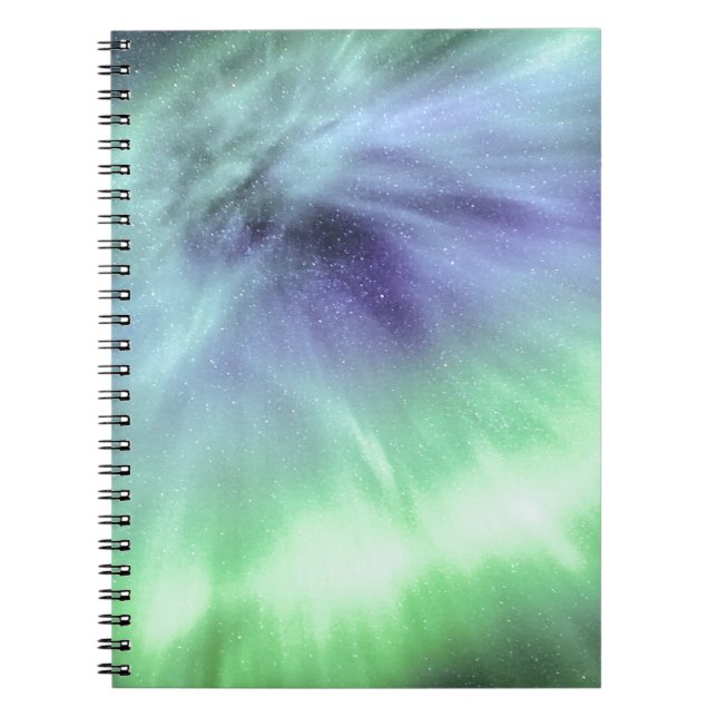 Aurora Borealis Notizblock (Vorderseite)