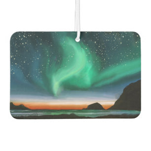 Aurora Borealis - Ölgemälde Autolufterfrischer