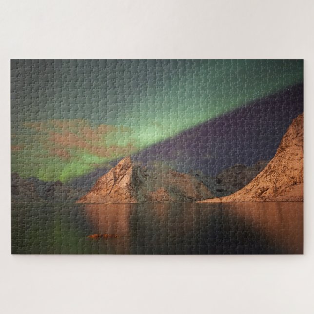 Aurora Borealis, Polarlichter (Horizontal)