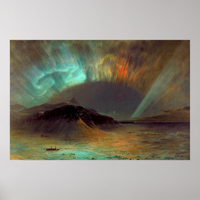 Aurora Borealis Poster (Vorne)