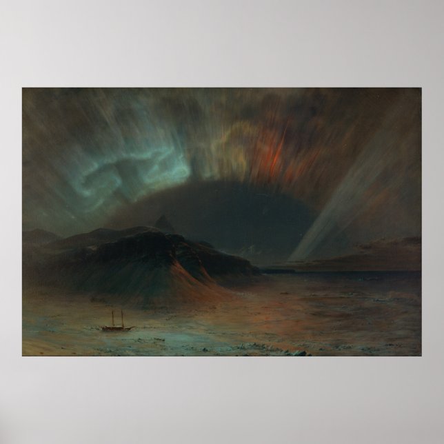 Aurora Borealis Poster (Vorne)