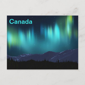 Aurora Borealis Postkarte