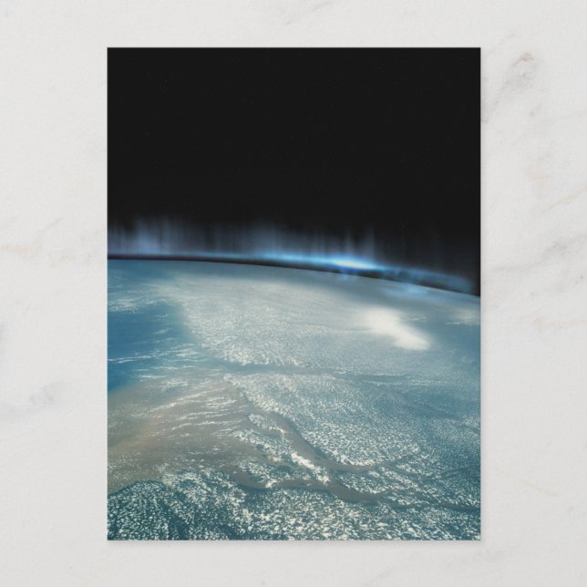 Aurora Borealis Postkarte (Vorderseite)