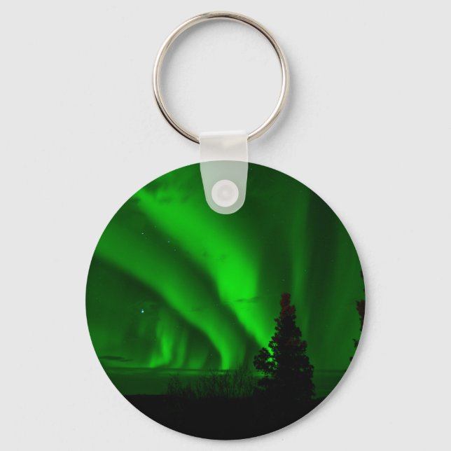 Aurora borealis schlüsselanhänger (Vorderseite)
