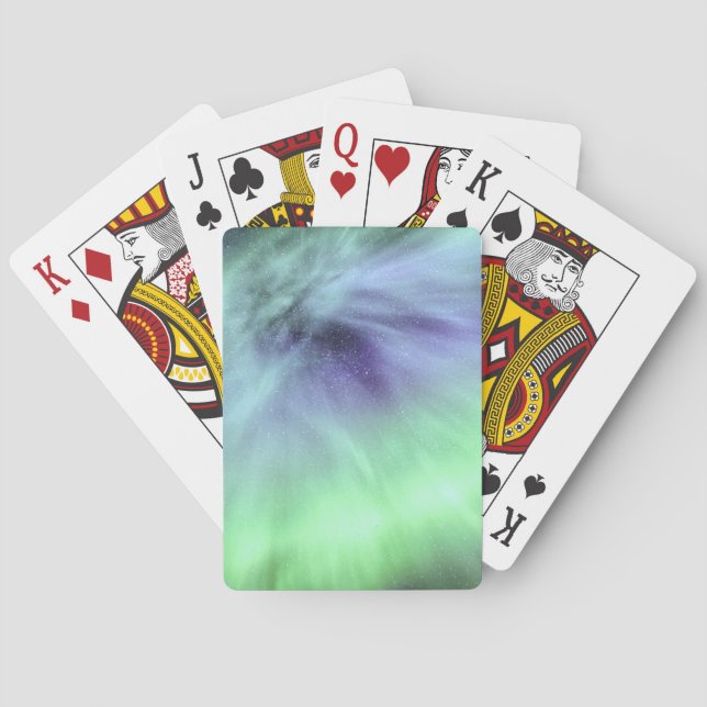 Aurora Borealis Spielkarten (Rückseite)