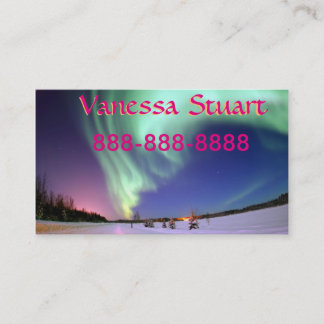 Aurora Borealis Visitenkarte