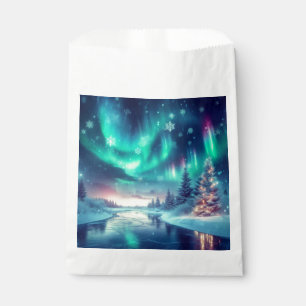 aurora borealis/Weihnachten/Winter Geschenktütchen
