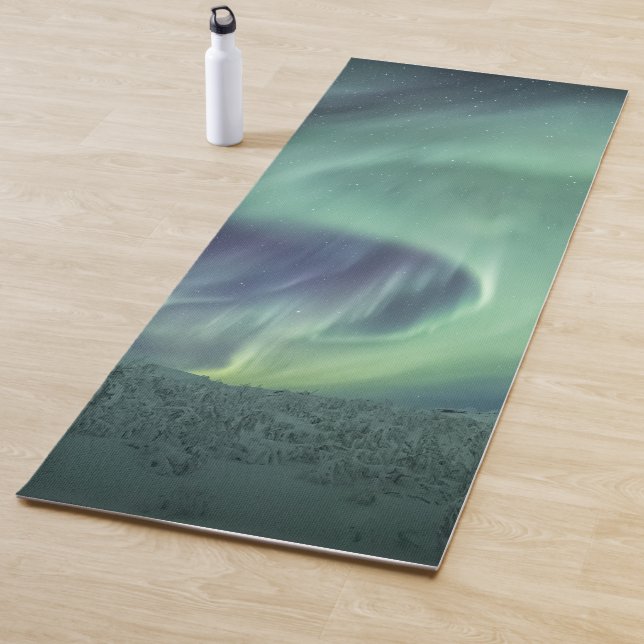 Aurora Borealis Yogamatte (Beispiel)
