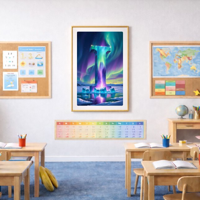 Aurora-Brief I Poster | Nordlichter Kunstplakat (Von Creator hochgeladen)