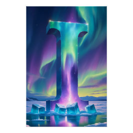 Aurora-Brief I Poster | Nordlichter Kunstplakat