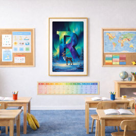 Aurora Brief R Poster | Kunst der Nordlichter