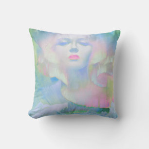 Aurora by Clive Henry pastel light Kissen