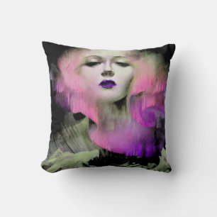 Aurora by Clive Henry Pink lila Nacht Kissen