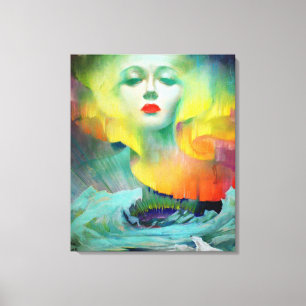 Aurora by Clive Henry vibrann Leinwanddruck