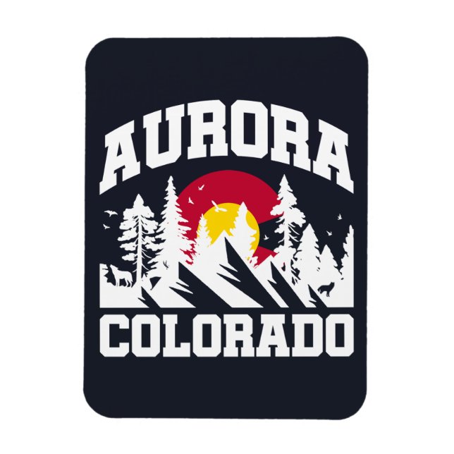 Aurora, Colorado Magnet (Vertikal)
