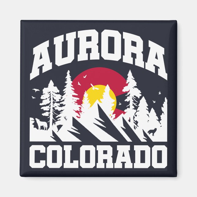 Aurora, Colorado Magnet (Vorne)