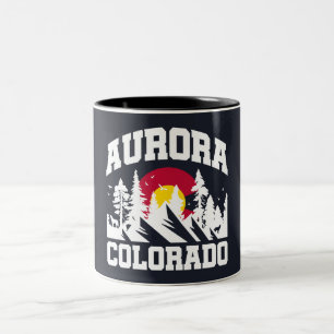 Aurora, Colorado Zweifarbige Tasse