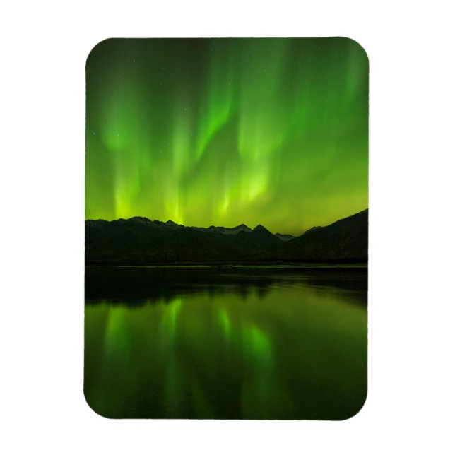 Aurora-Flickwerk Magnet (Vertikal)