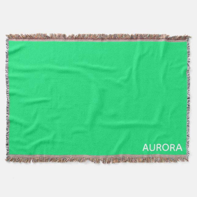 Aurora green color name decke (Vorderseite)