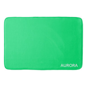 Aurora-Grün-Farbname Badematte