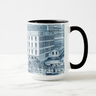 Aurora Illinois Woolen Mills 1871 Tasse