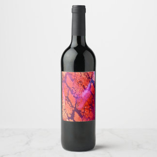 Aurora-inspirierte Luxus-Kunst Weinetikett